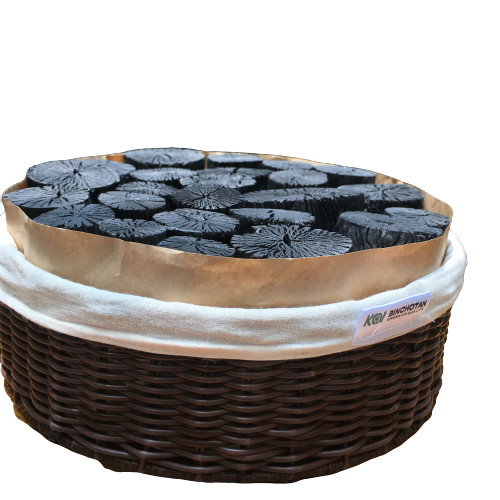 Giỏ than trang trí thương hiệu KOI Binchotan - Lọc không khí, hút ẩm, khử mùi, khử từ, hấp thụ Formandehyte - Hàng cao cấp xuất khẩu