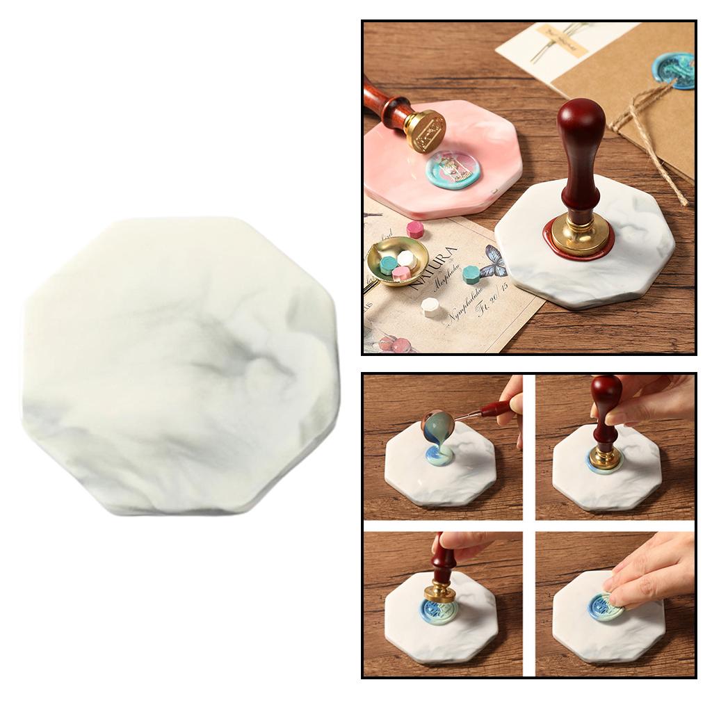 Wax Seal Stamp Ceramics Demoulding Pad Coasters Envelope Packaging