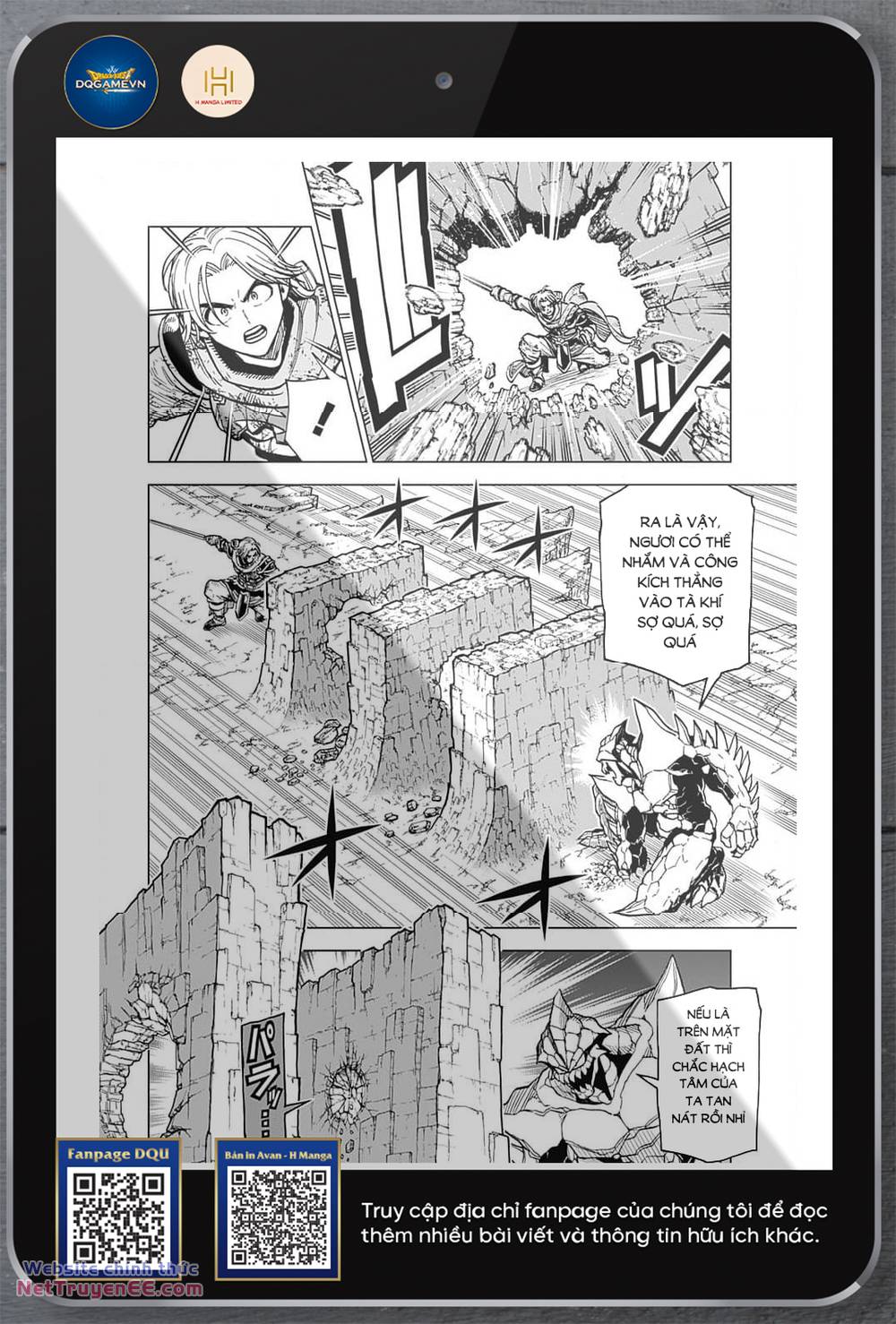 dragon quest - dũng giả avan và ngục viêm ma vương chapter 35 16
