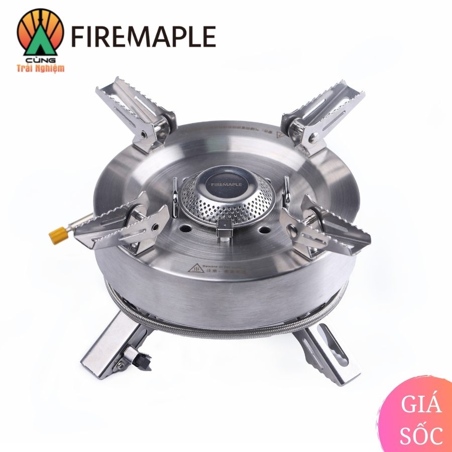 Bếp Gas Q-Tian Công Suất Lớn Fire Maple Saturn Stove Chuyên Dụng Du Lịch, Dã Ngoại