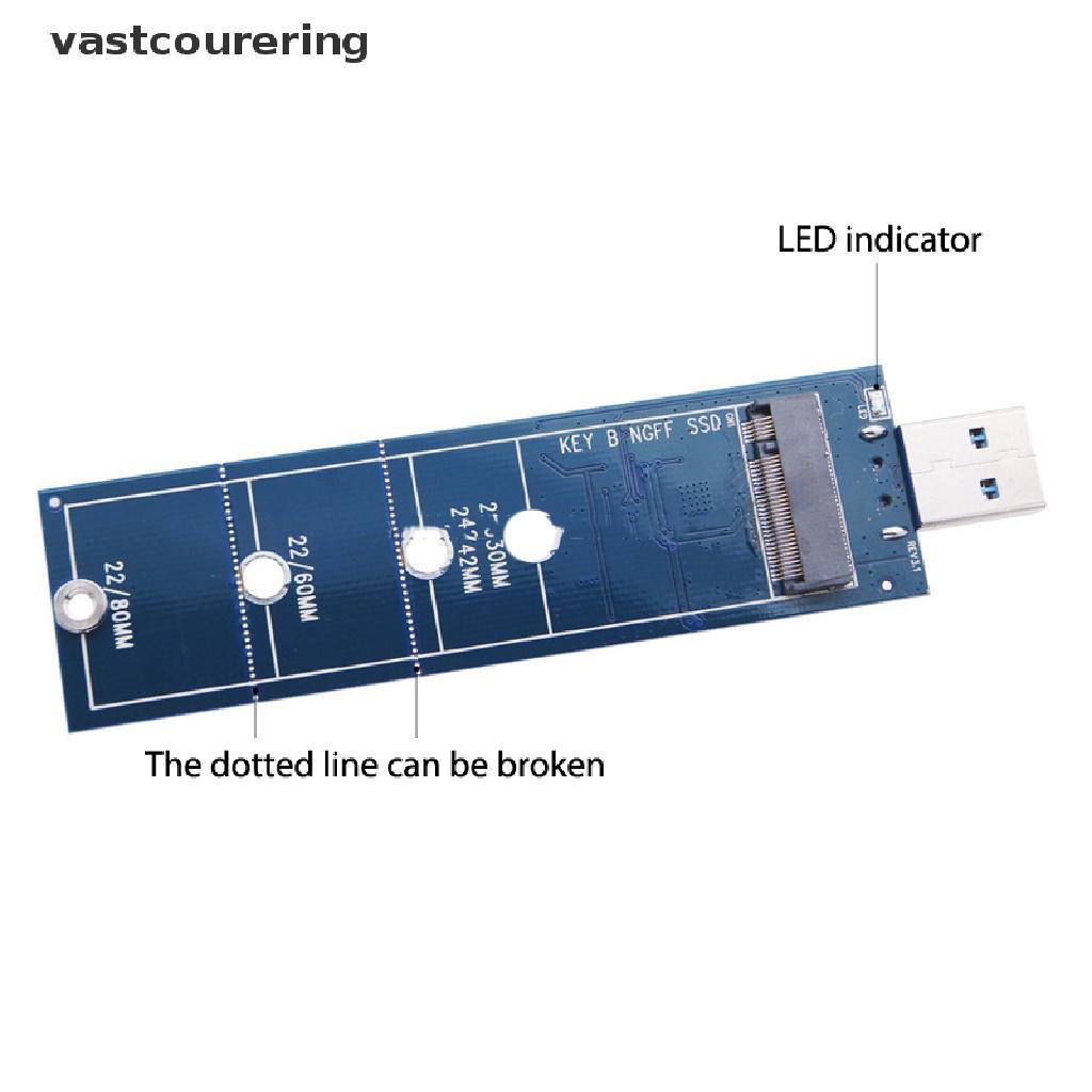 Vast SSD M2 to USB Adapter M.2 to USB Adapter B Key M.2 SATA Protocol SSD Adapte EN
