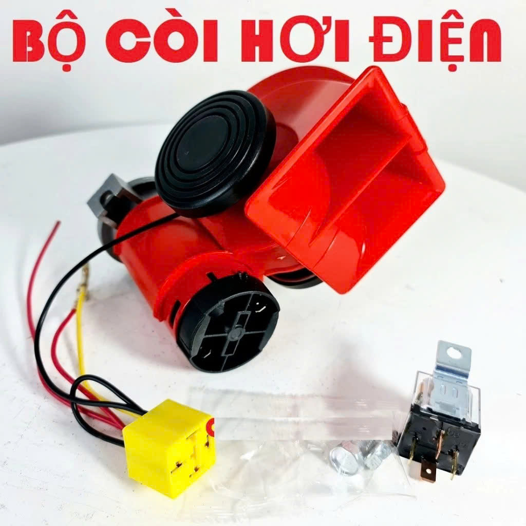 Còji Hơi Điện Siêu To Cho Xe Májy, Ô Tjô – Tiếng Cực Mạnh, Gọn Nhẹ, Gắn Nhanh, đèn ốp trần
