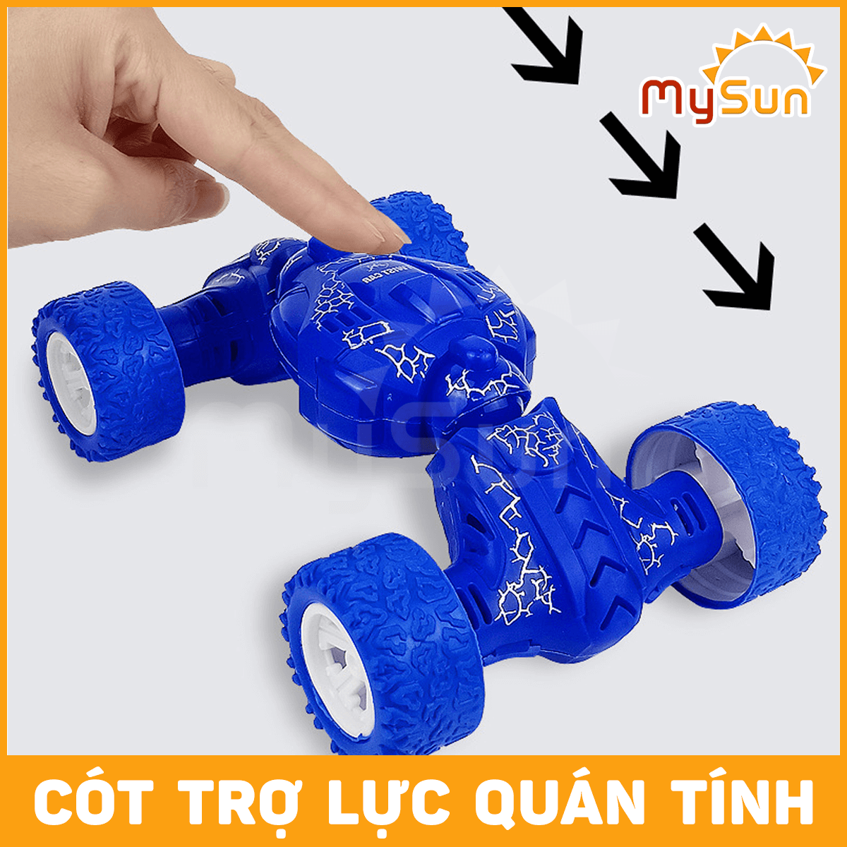 Xe ô tô địa hình đồ chơi cho bé oto leo núi 4 bánh giá rẻ MySun