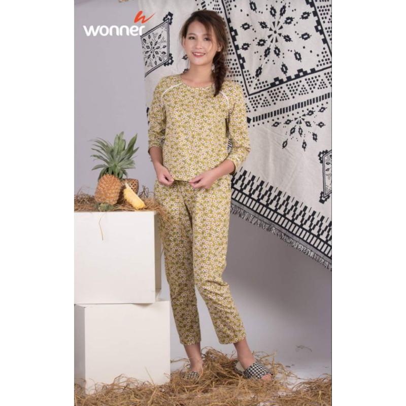 Bộ mặc nhà tay lỡ quần dài Wonnerful 3224 Giá 409.000đ