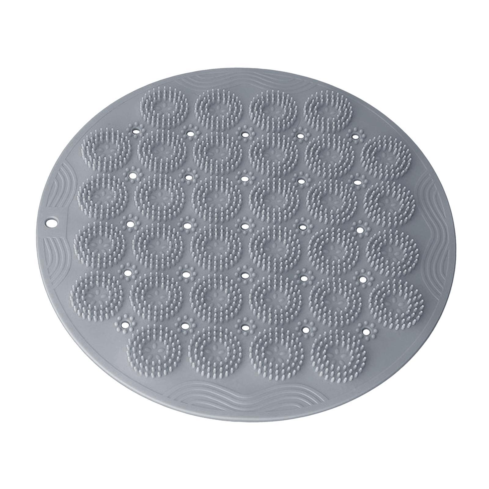Bath Massage Cushion Brush with Suction Cups Multifunctional for Bathroom