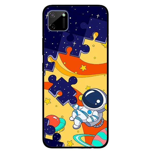 Ốp lưng dành cho Realme C11 / C12 / C15 - Vũ Trụ Xếp Hình