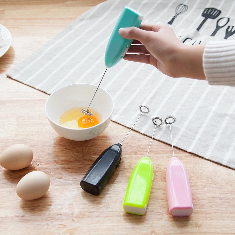 Máy Đánh Trứng Cầm Tay Mini - Dụng Cụ Khuấy Pha Cafe Tạo Bọt Dễ Dàng Sử Dụng