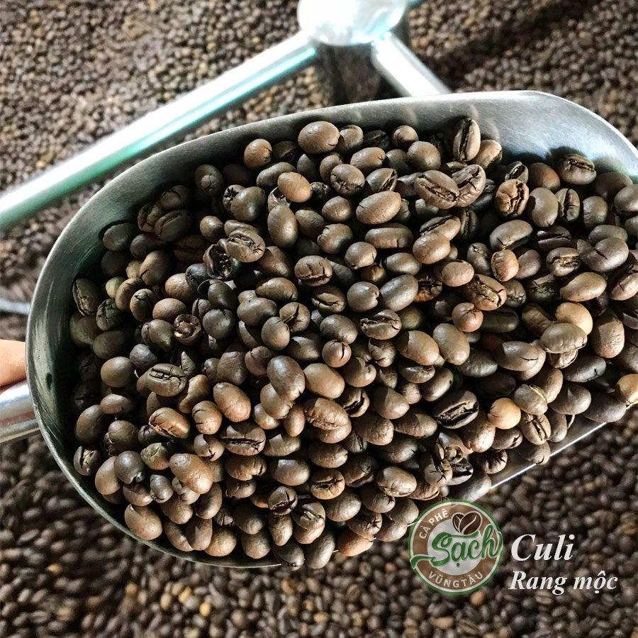 1 KG HẠT CÀ PHÊ CULI RANG MỘC LOẠI 1 NGUYÊN CHẤT