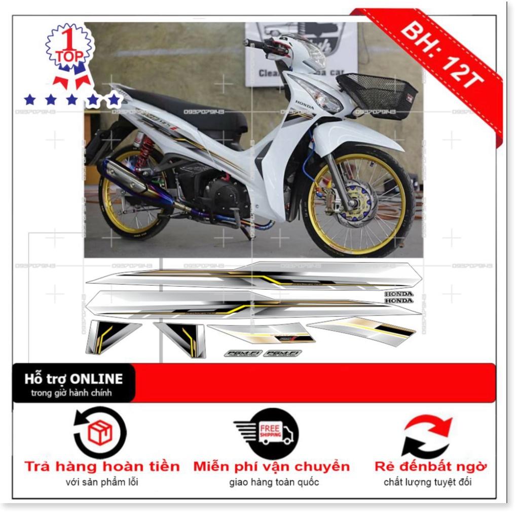 Tem rời dành cho wave 125i trắng