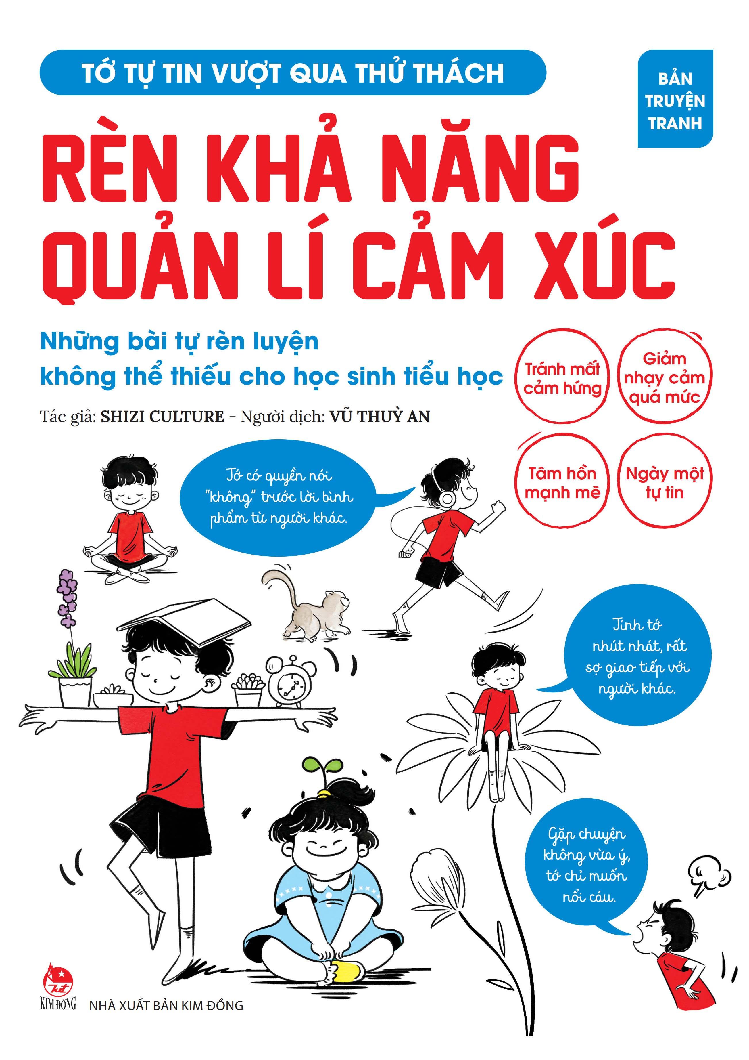 Sách - Tớ Tự Tin Vượt Qua Thử Thách - Rèn Khả Năng Quản Lí Cảm Xúc - Những Bài Tự Rèn Luyện Không Thể Thiếu Cho Học Sinh Tiểu Học