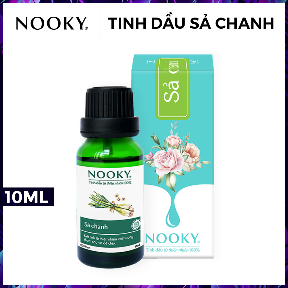 [10ml] Tinh dầu Sả Chanh NOOKY 100% Thiên Nhiên - TORO FARM