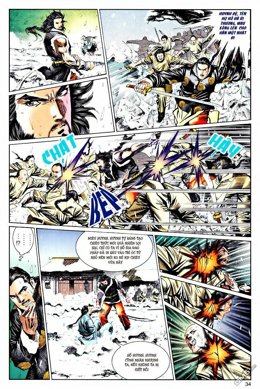 tuyết sơn phi hồ liệt truyện chapter 2 34