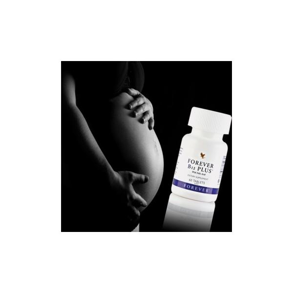 Combo 2 hũ Forever B12 Plus – kết hợp vitamin B12 và Acid Folic-60 viên/hũ