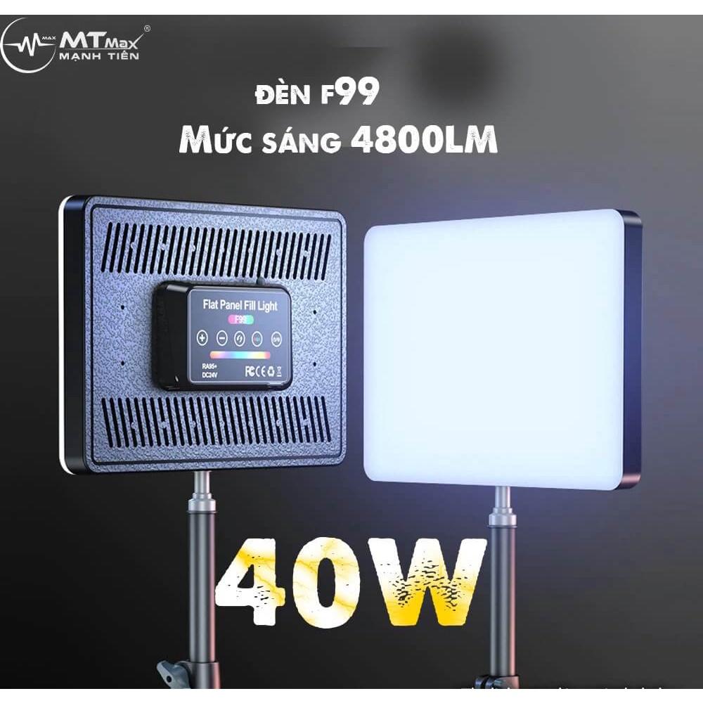 Đèn F99 RGB, Đèn Livestream Đèn Quay Tikok Chất Lượng Cao,  Chụp Hình Trang điểm Hổ trợ studio hiệu ứng chuyên nghiệp