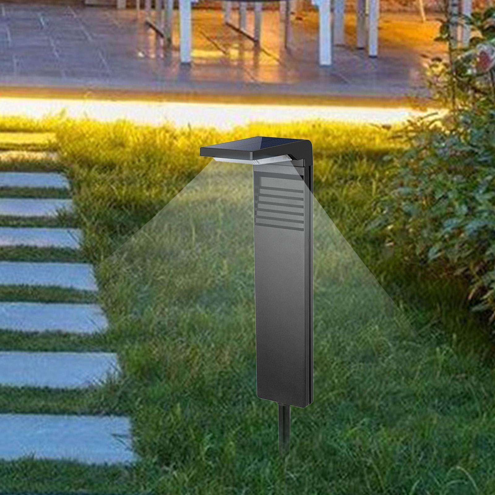 Solar Pathway Lights Outside Outdoor Lawn Lamp Sidewalk Outdoor Solar Lights