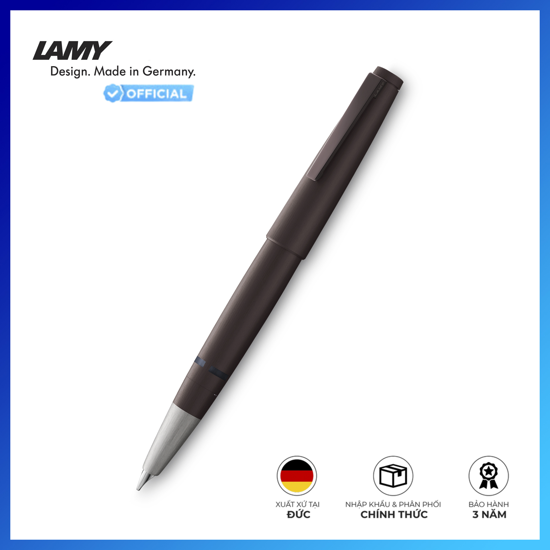 Bút máy LAMY 2000 Brown (55 years edition)