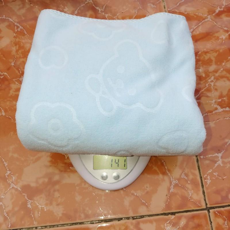 Khăn tắm xuất Nhật bản to, in gấu khổ to 140x70cm