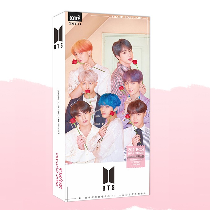 Postcard BTS "Map of the Soul: Persona" 204pcs mới