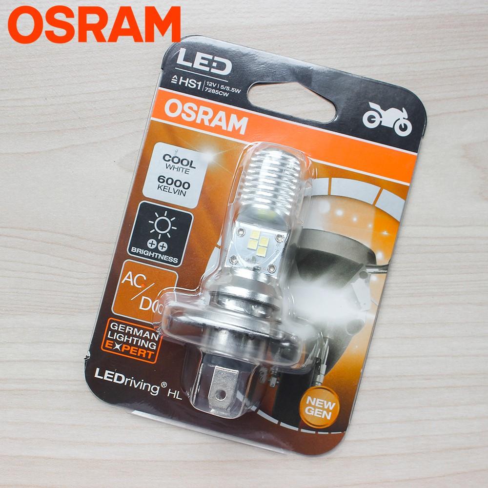 Bóng đèn LED OSRAM HS1 dành cho xe Air Blade, Wave RS, Future Neo, Exciter 135/150, Winner 150, Lead 125 tăng sáng trắng (7285CW)