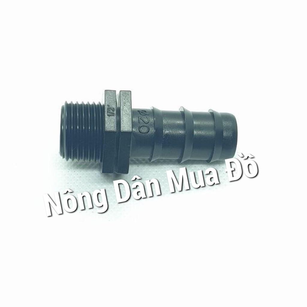 NỐI REN NGOÀI 21 RA ỐNG PE 20MM- COMBO 20