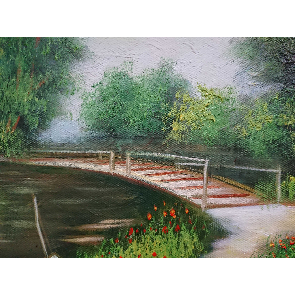 Ngày Mới - Tranh Sơn Dầu Vẽ Tay 30x40cm