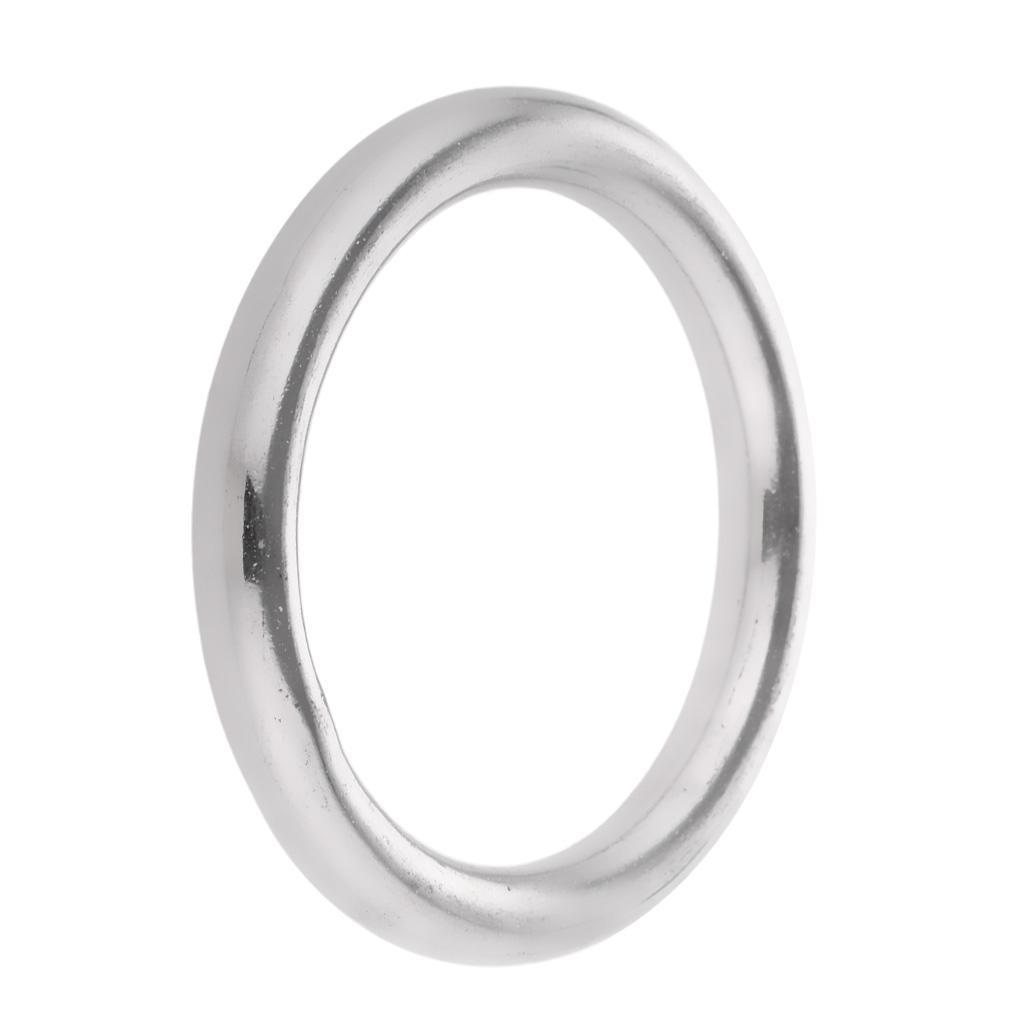 2pcs Stainless Steel Round for Bags Jewelry Leather DIY Crafts