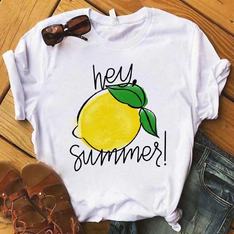 Áo Phông Trái Chanh Lemon Mùa Hè Vàng