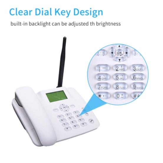 ️ Điện Thoại Bàn Không Dây Lắp Sim Di Động GPhone, HomePhone Của Huawei - Máy Bàn Dùng Mọi Loại Sim F317 Cho Văn Phòng