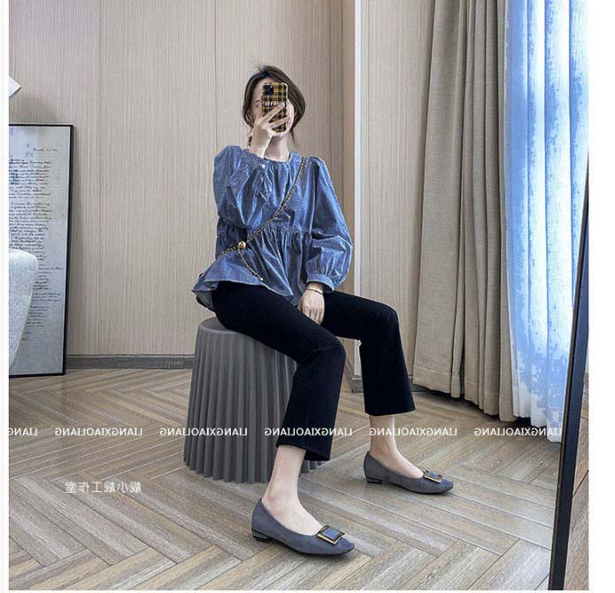 ÁO BẦU XINH XẮN CHẤT DENIN