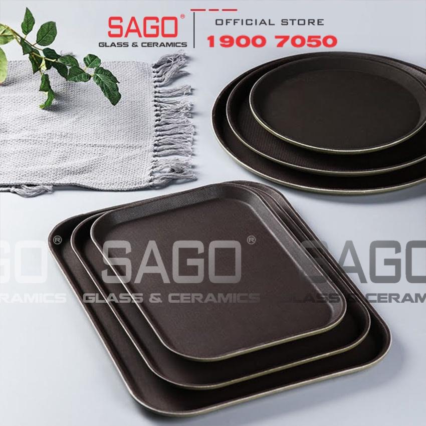 Khay Nhựa Chống Trượt phục vụ Cherry Loại 1 Cao Cấp | Tùy Chọn hình Dáng và kích thước