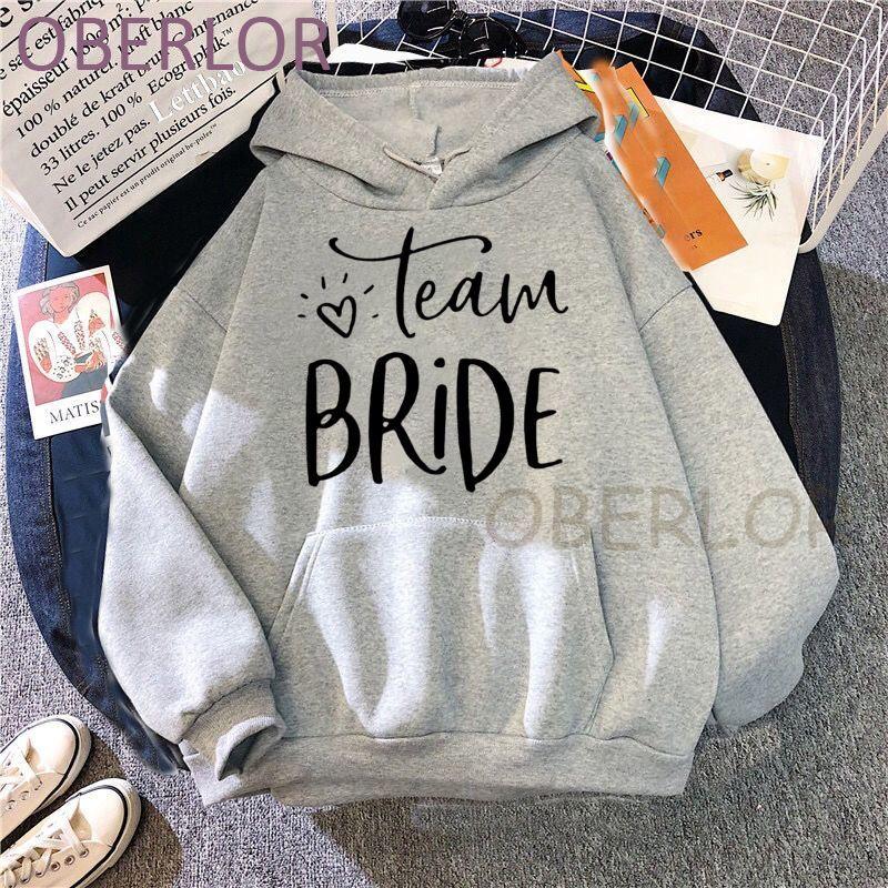 Áo hoodie Nam Nữ hoodie dài tay Team Bride thu đông