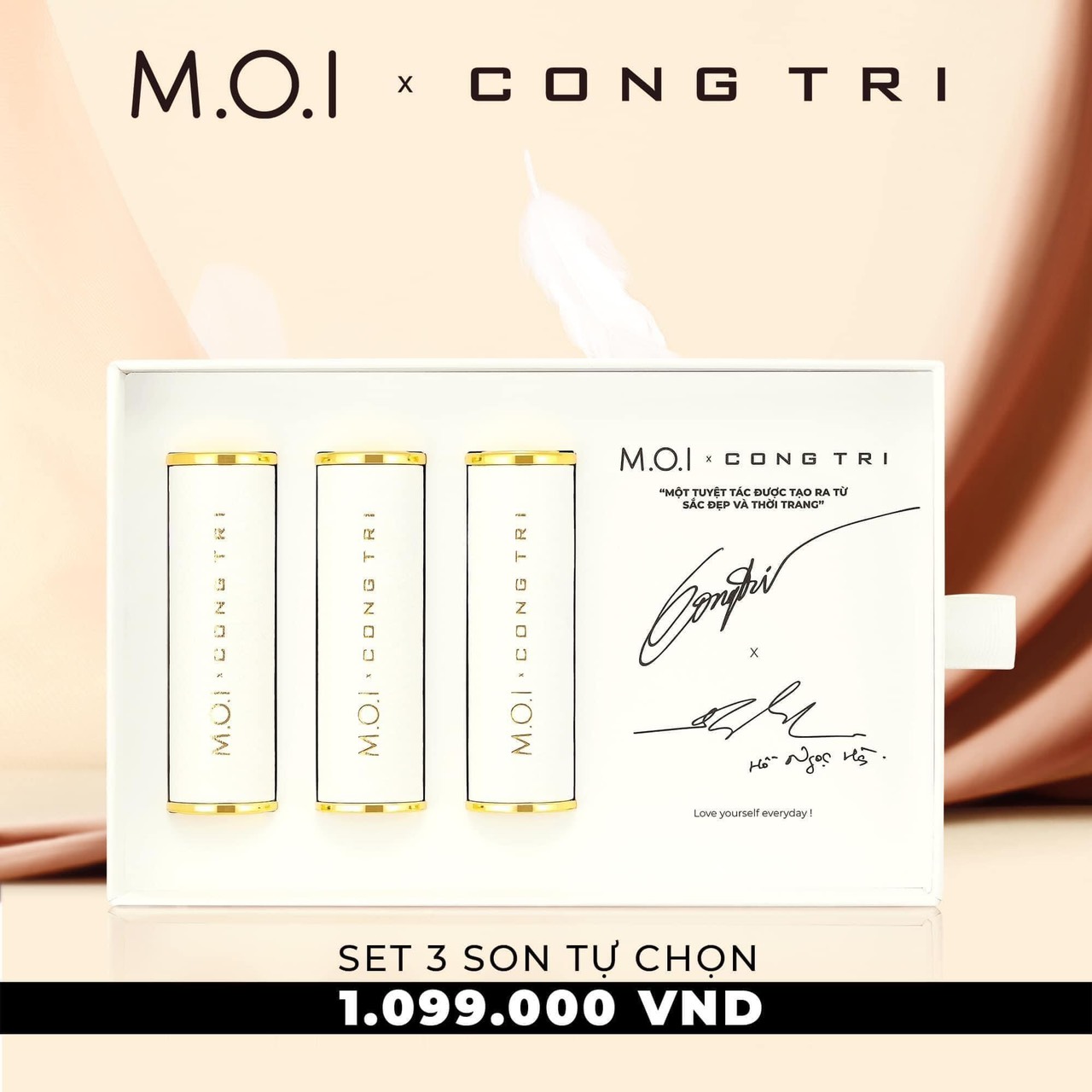 BST SON THỎI M.O.I x CÔNG TRÍ PHIÊN BẢN GIỚI HẠN