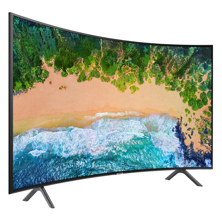 Smart Tivi Màn Hình Cong Samsung 55 inch UHD 4K UA55NU7300KXXV - Hàng Chính Hãng