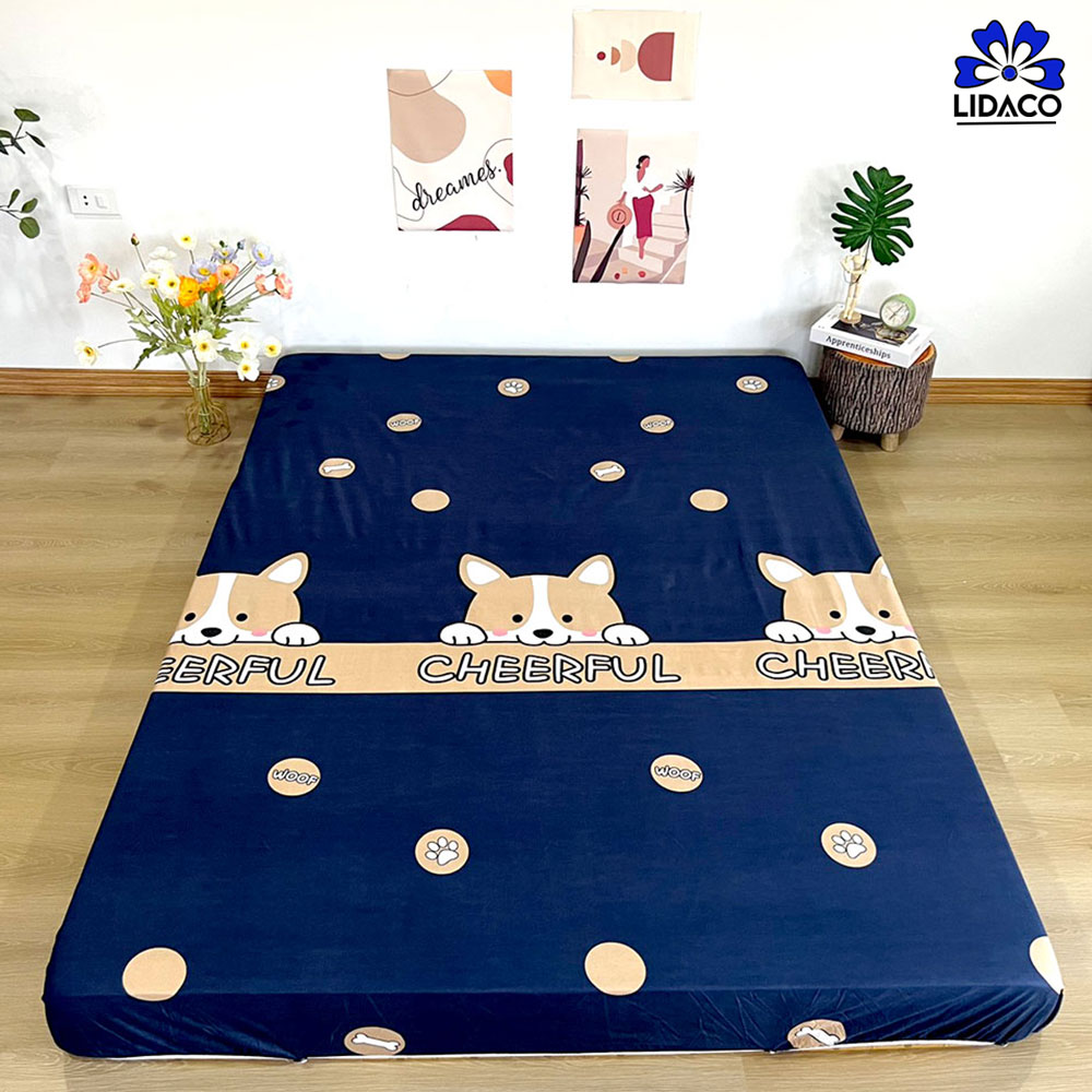 Ga Chống Thấm Cotton LIDACO Loại Dày - Corgi