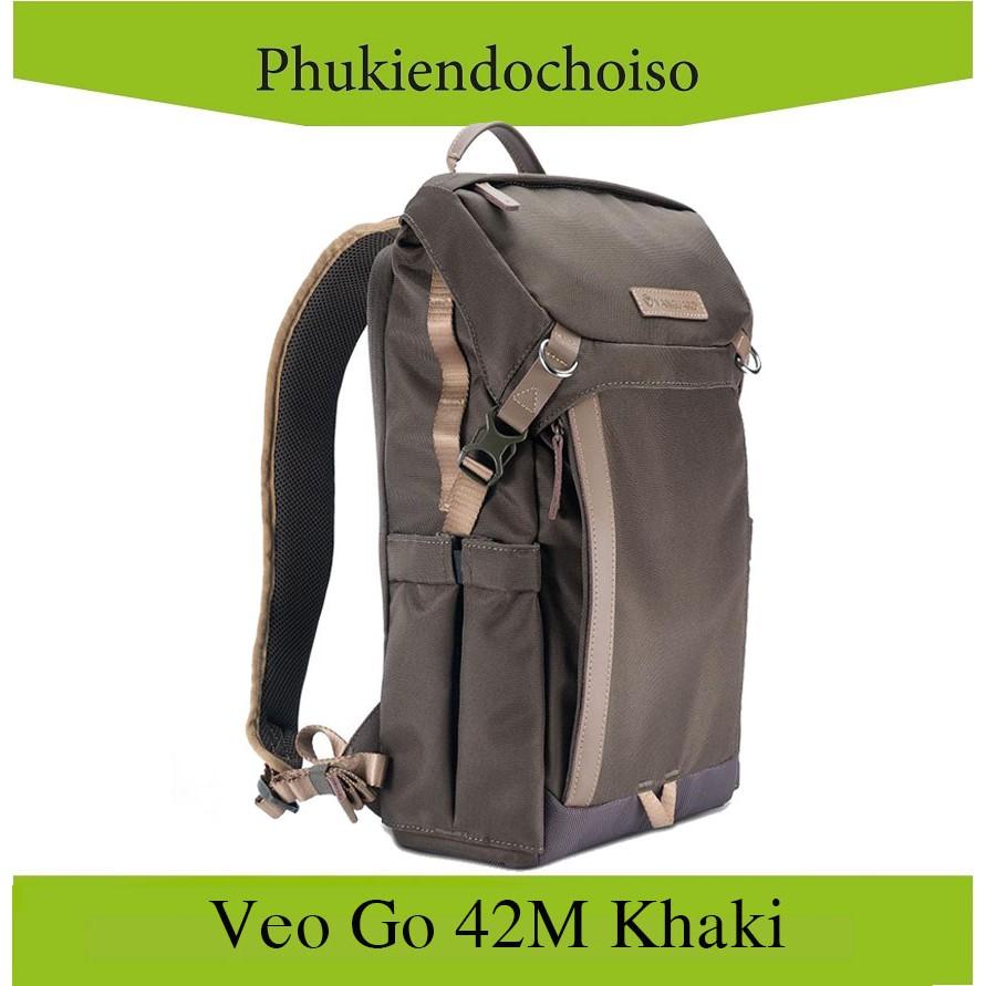 Ba lô máy ảnh Vanguard Veo Go 42M, Black, Khaki