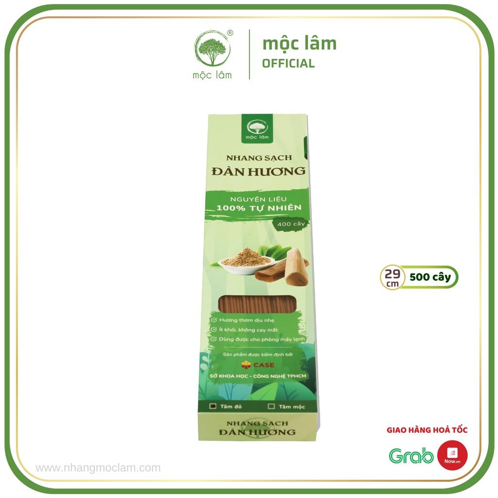 Nhang Sạch Đàn Hương 1500cây - 29cm - Nhang thiên nhiên MỘC LÂM