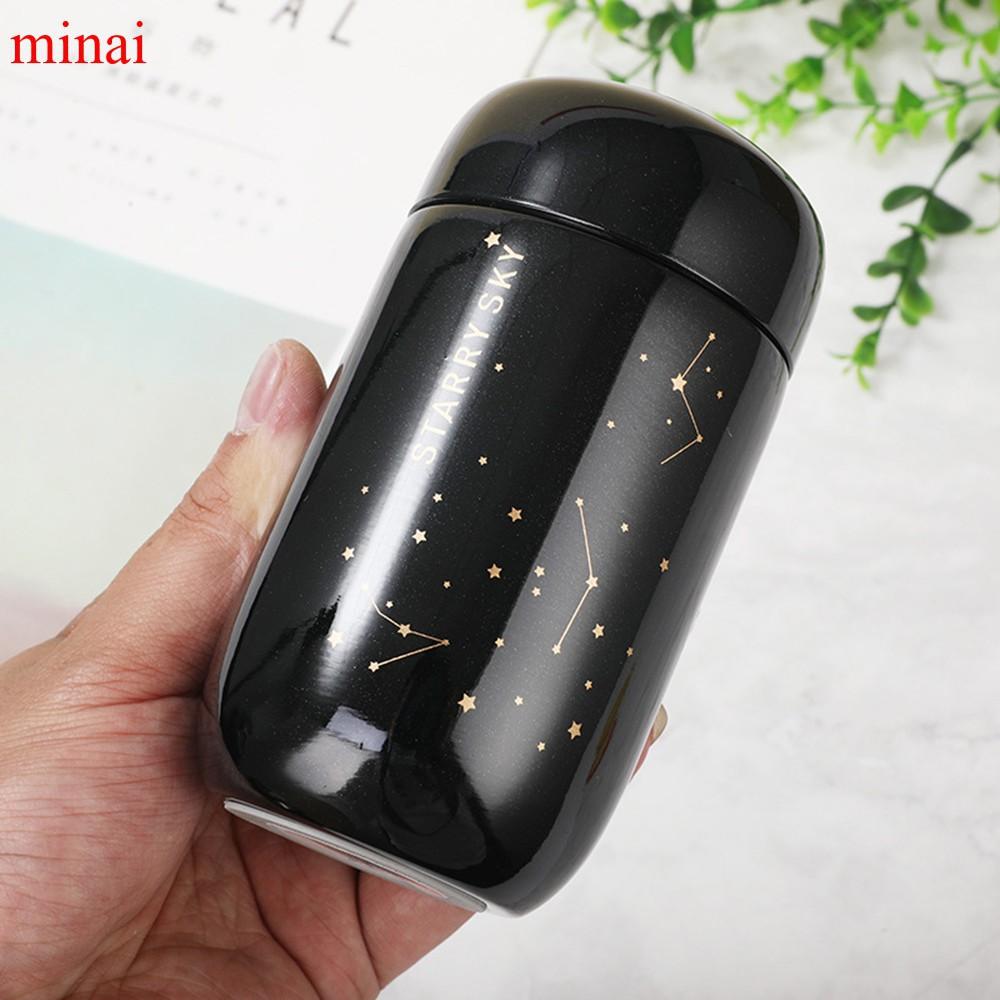 Bình Giữ Nhiệt Bằng Thép Không Gỉ 304 Dung Tích 200ml