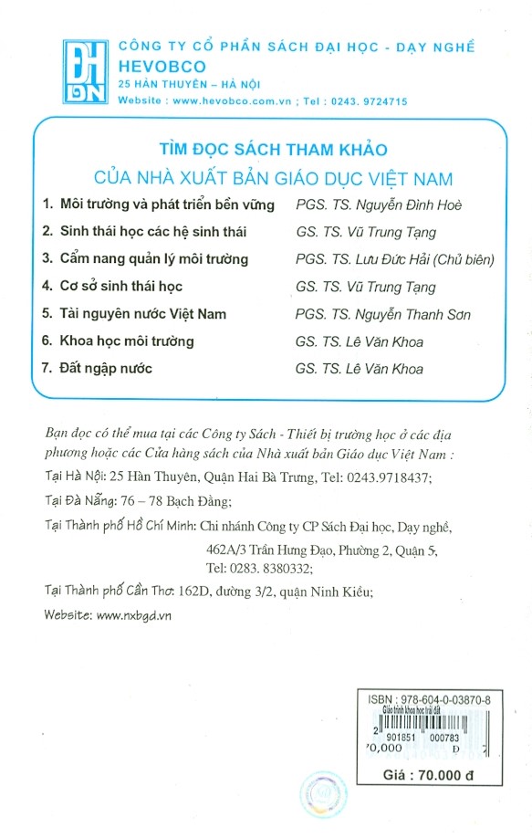 Giáo Trình Khoa Học Trái Đất