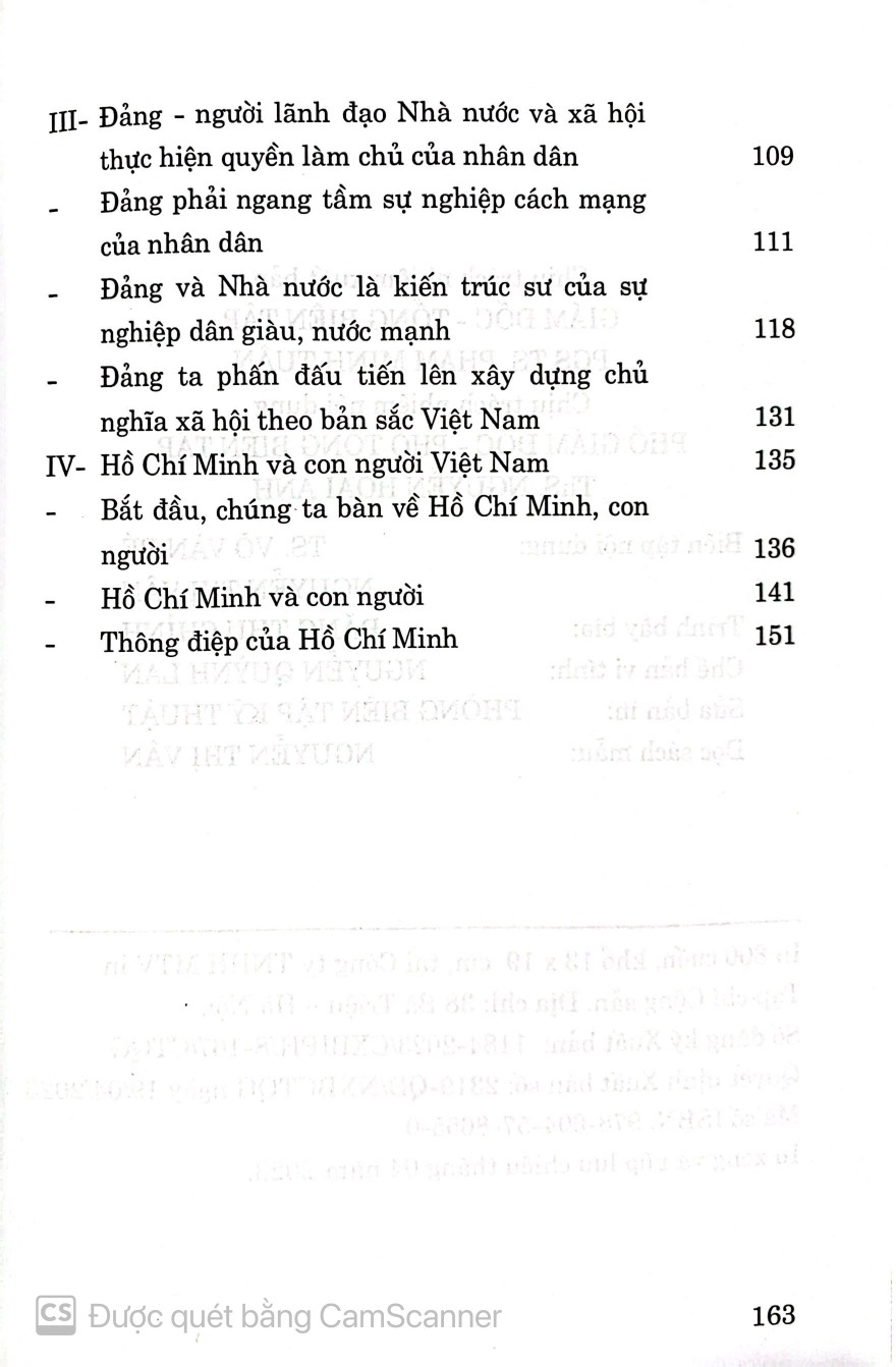 Hồ Chí Minh và con người Việt Nam trên con đường dân giàu, nước mạnh