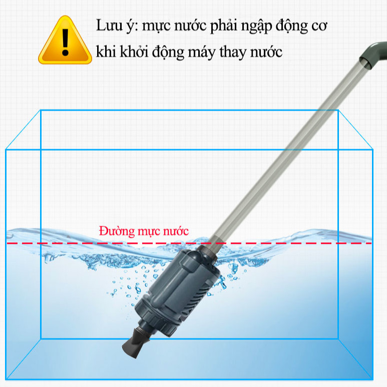 Máy thay nước rửa cát bằng điện 4in1