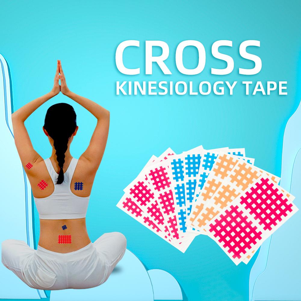 5 tờ băng băng qua Kinesiology băng Color: White Size: 9 Stickersx5 Sheets