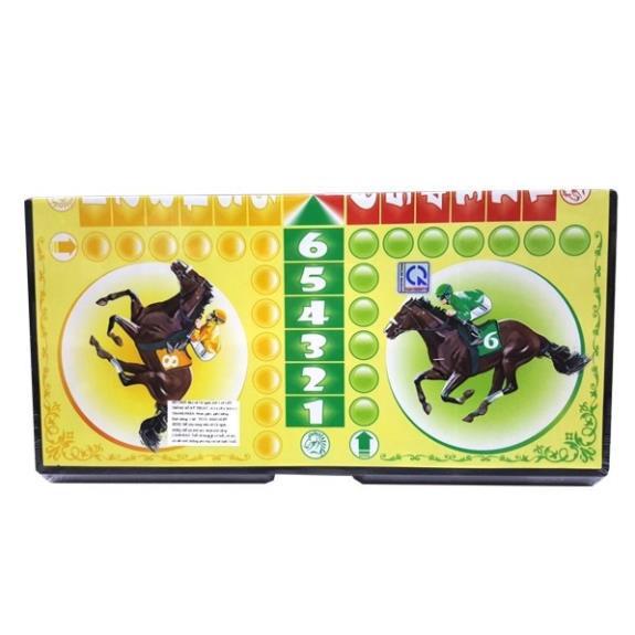 Bộ đồ chơi Bàn Cờ Cá Ngựa TRUNG LÊ ( Bàn cờ + quân cờ + 2 xúc xắc ) sản xuất tại Việt Nam -