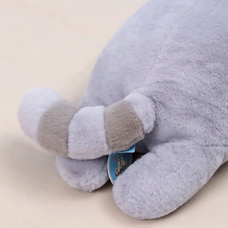 Thú nhồi bông mèo mặt ngơ ngác - Size từ 50cm đến 95cm - Quà tặng gấu bông mèo đuôi sọc lông mềm mại êm mịn