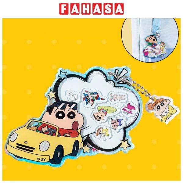 Móc Treo Acrylic Hình Crayon Shin-Chan - Deli LB835 - Mẫu 2