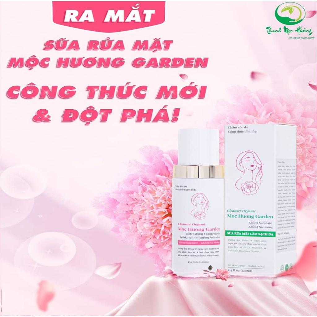 Sữa rửa mặt Thanh Mộc Hương cấp ẩm dưỡng trắng da ngừa mụn 120ml