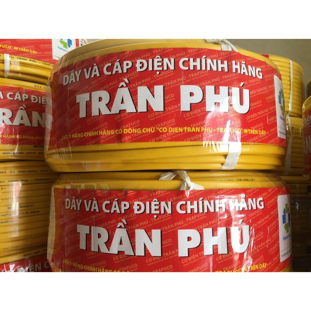 Dây điện đôi Trần Phú, 2x0.75, 2x1, 2x1.5, 2x2,5 bán theo mét