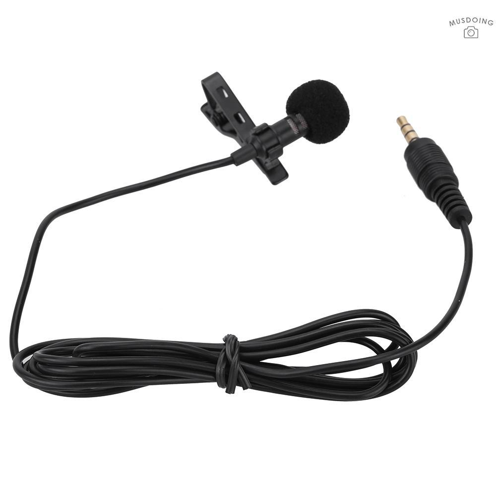 Micro Mini Có Dây Kẹp Ve Áo 3.5mm Cho Iphone Ipad Máy Tính Laptop