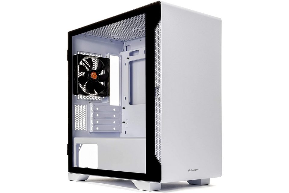 Vỏ Thùng Máy Case Thermaltake S100 TG Snow ( màu trắng ) - Hàng Chính Hãng