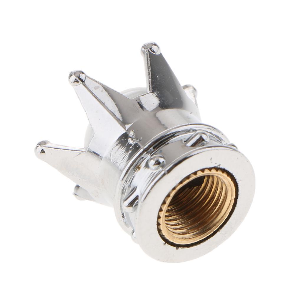 4 Pieces Clear Diamond Bling Tire/Wheel Stem Valve Caps