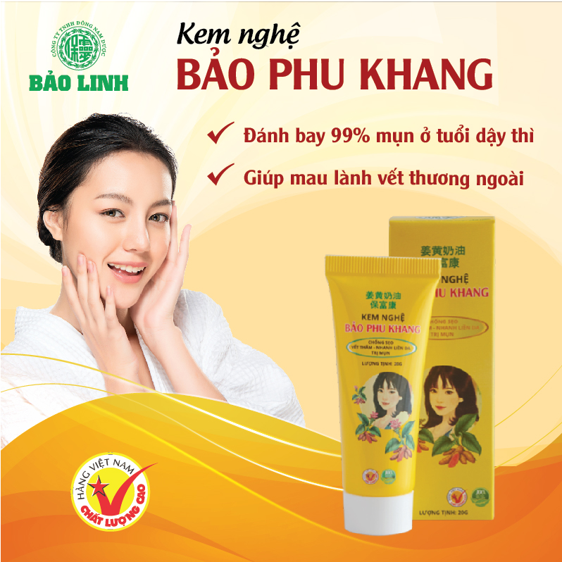 Kem Tinh Nghệ Bảo Phu Khang 20gram